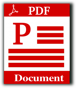 Ein Symbolbild für PDF Dateien